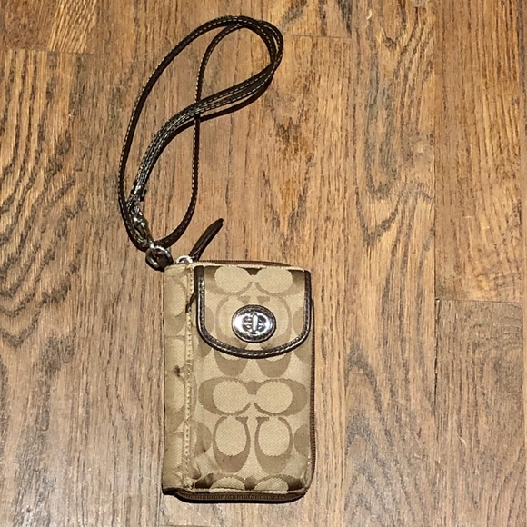COACH zip wallet clutch - Picture 1 of 2